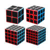 Pack 2×2, 3×3, 4×4, 5×5 Moyu Meilong (Carbon)